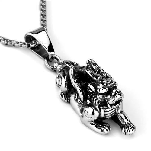 JCE1998 High polished (no plating) Stainless Steel Necklace with No Stone