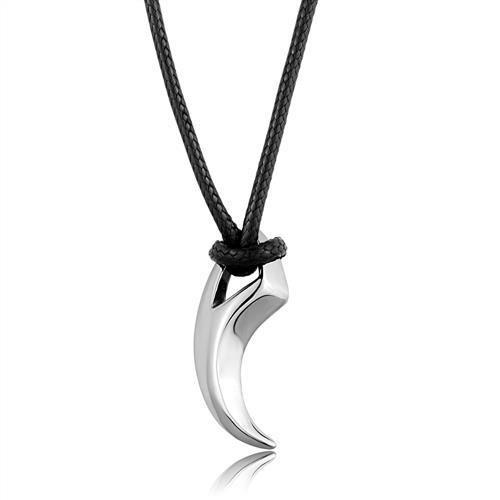 JCE2004 High polished (no plating) Stainless Steel Necklace with No Stone